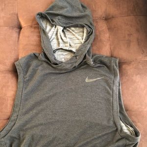 Nike Dri-fit Sleeveless Hoodie!